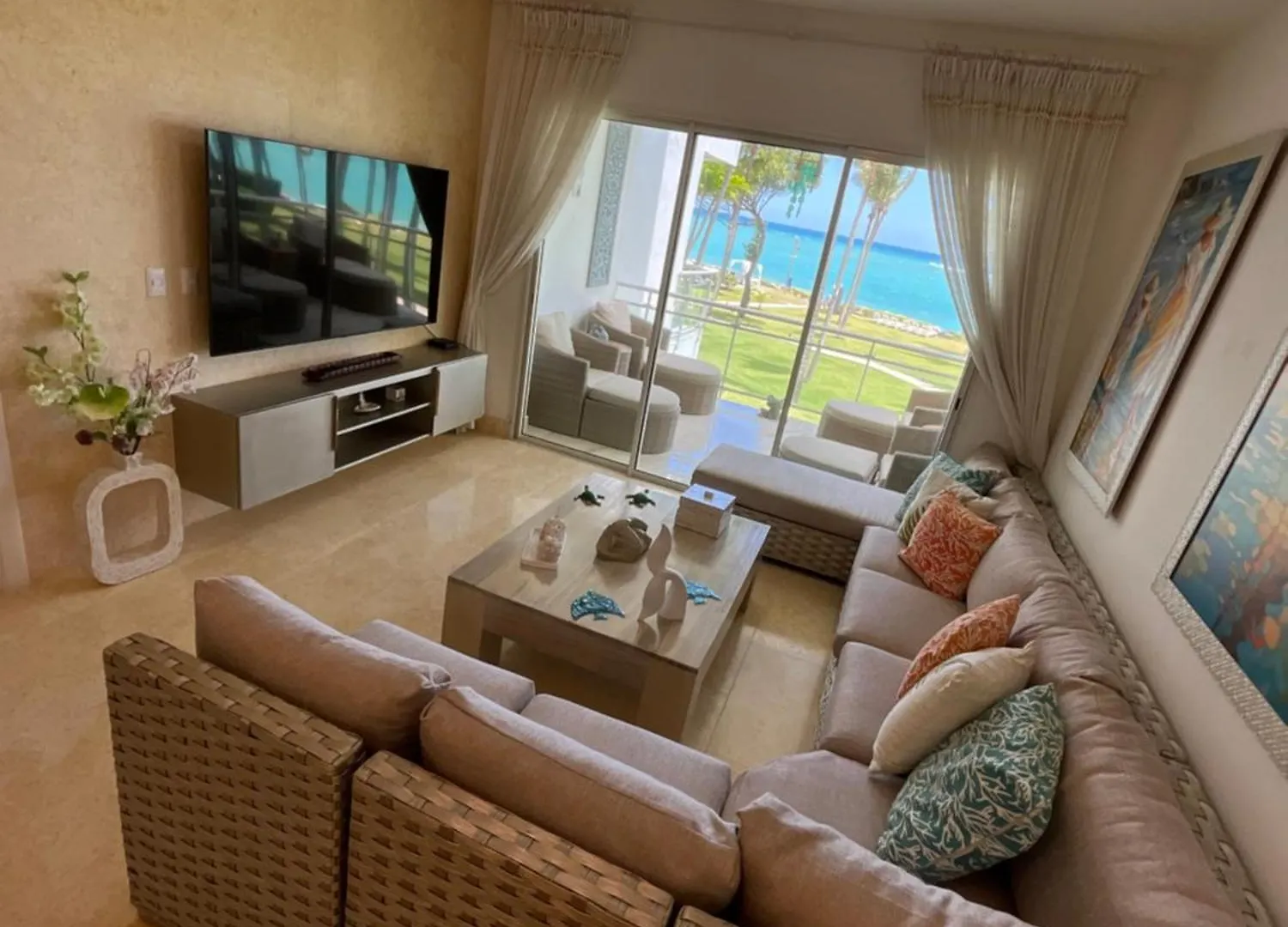 شقة Seawinds Cabarete Front Beach Condo